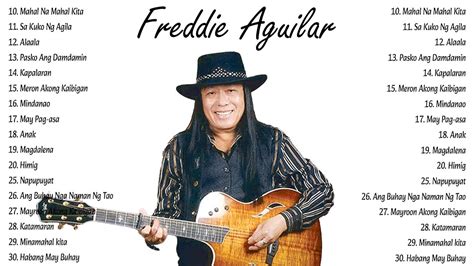 Freddie Aguilar Collection Nonstop Love Songs 2023 Best Opm Tagalog