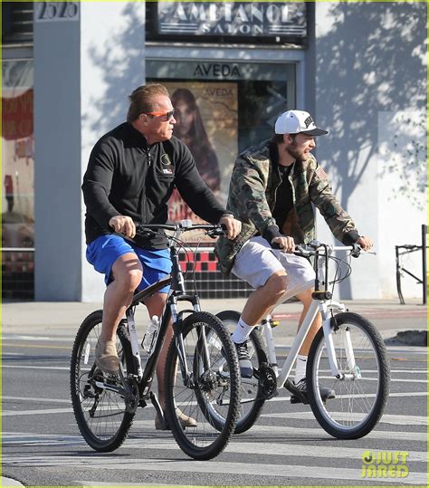 Miley Cyrus Patrick Schwarzenegger Are On A Break Report Photo Arnold