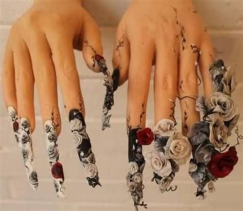 Nail Art Crazy Nail Art Crazy Nails 3d Nail Art Weird Nails Nail