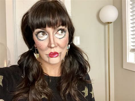 Creepy Doll Halloween Makeup Tutorial Jennysue Makeup