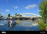 Walton Bridge, Walton-on-Thames, Surrey, England, United Kingdom Stock ...