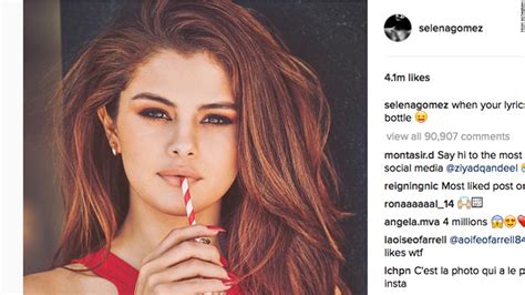 Selena Gomez Reigning Queen Of Instagram