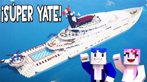 ¡sÚper Yate Un Barco De SÚper Lujo En Minecraft Con Link De Descarga