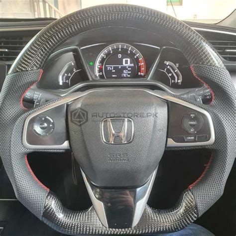 Honda Civic Carbon Fiber Steering Wheel 2016 2019 Autostorepk
