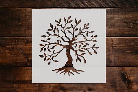Tree Of Life Stencil Svg