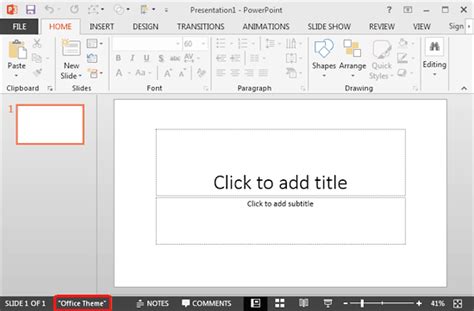 Themes Basics Display Theme Name In Powerpoint Presentations Glossary