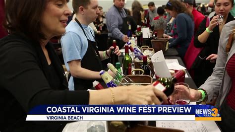 7th Annual Coastal Virginia Wine Festival Kicks Off Tomorrow