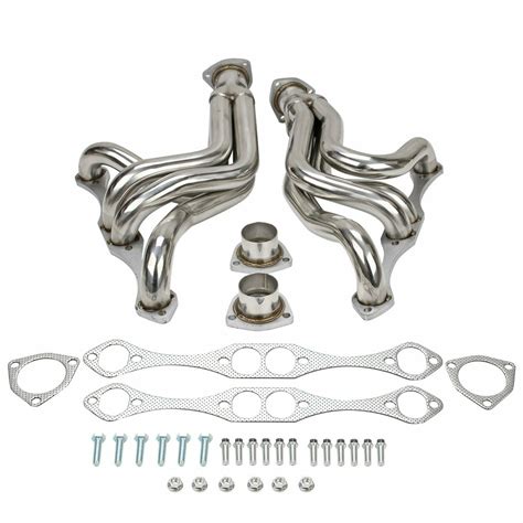 Stainless Steel Headers Fits 1955 1957 Sbc Small Block Chevy Bel Air