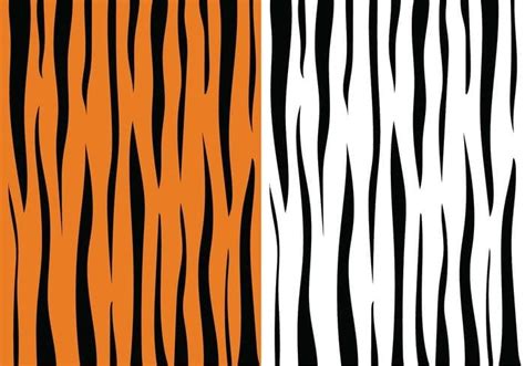 Tiger Stripe Pattern Eps Svg Vector Uidownload