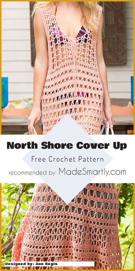 Crochet Beach Cover Up Free Patterns And Easy Ideas Crochet Swimwear