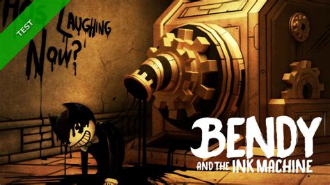 Test Bendy And The Ink Machine Lenvers Dun Décor De Cartoon