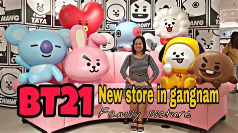 081719 Line Friendsbt21 New Open Store In Gangnamseoul Youtube