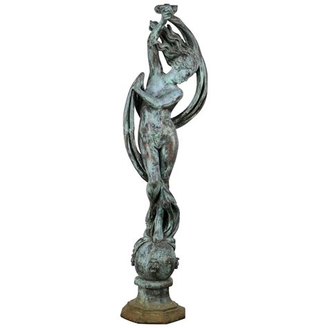 Bronze Figural Sculpture Of A Nude Maiden For Sale At Stdibs My XXX