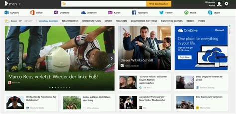 Microsoft Msn Homepage Mit Neuem Design Und Aus Bing Apps Werden Die