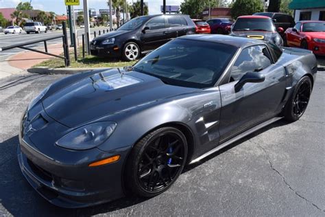 This 2009 Corvette Zr1 Armed With 750 Hp Seems Ready To Face All New