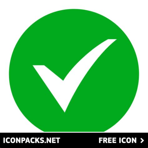 Free Green Check Mark Approval Svg Png Icon Symbol Download Image