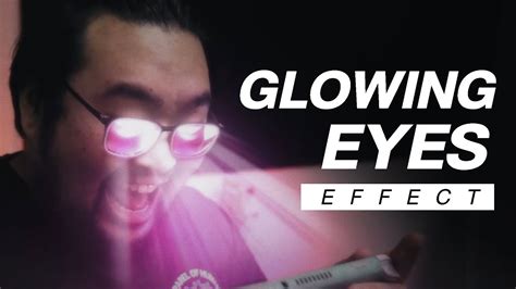 ใช้เทคนิค Glowing Eyes Effect ในงานโฆษณา Premiere Pro Tutorial Youtube
