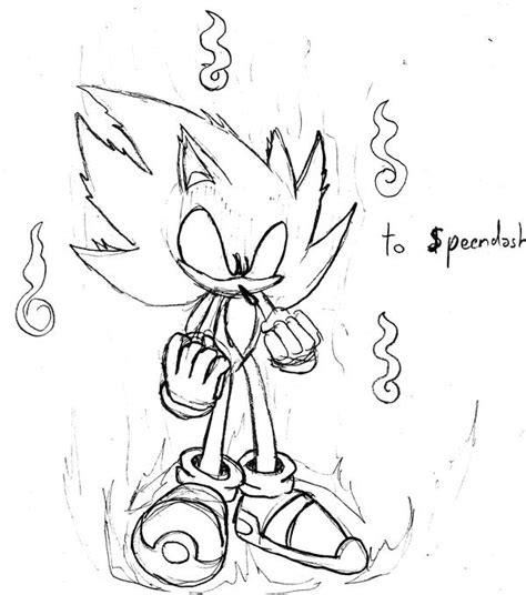 Dark Sonic By Theleonamedgeo Sonic Sonic Fan Art Monster Coloring Pages