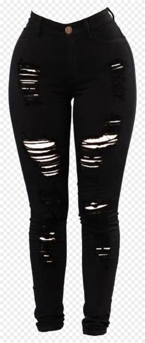 Black Ripped Jeans Aesthetic Cheap Online Shopping