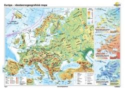 Eur Pa V Eobecnogeografick Mapa X Cm N Stenn F Liovan Li Tovan
