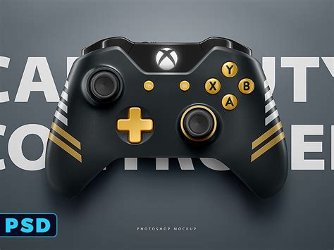 Xbox One Psd Photoshop Mockup Template Free Psd Ui Download