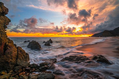 Malibu Beach Fine Art Landscape Seascape Photography Sony A7rii Sunset