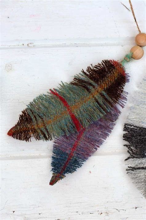 How To Make Diy Feathers From Upcycled Fabric Scraps Fabric Feathers