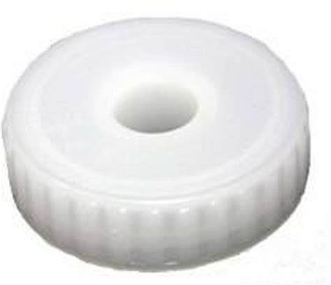 38mm Plastic Screw Cap With Hole 4 Count