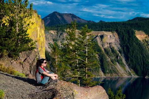 Cloudcap Overlook In Oregon Provides Best Scenic View Of Crater Lake