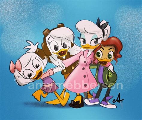 Amy Mebberson On Instagram “duckgirls Just Felt Like It Ducktales
