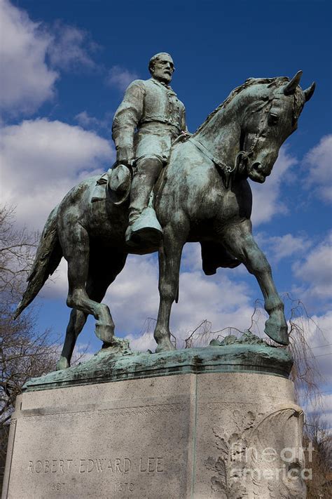 Statue Of Confederate General Robert E Lee Photograph By Jason O