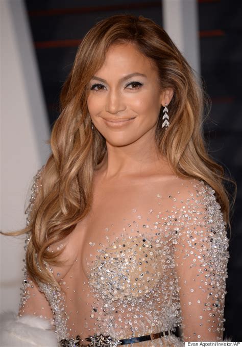 Jennifer Lopez Stuns In See Through Gown At Vanity Fair Oscar Party