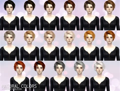 Sims 4 Ccs The Best Retexture Hair By Aveirasims