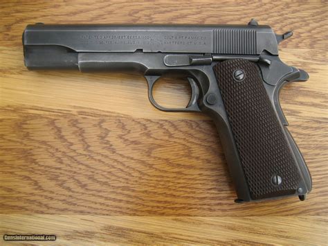 Colt 1911a1 1942 Us Army Wb Marked