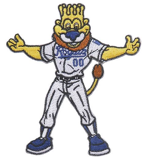 Kansas City Royals Mascot Slugger Kc Baseball Baseball Painting