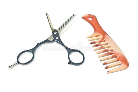 Hairdressing Scissors Comb Stock Photos Download 7098 Royalty Free