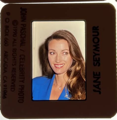 1990 Jane Seymour Bond Girl Dr Quinn Medicine Woman 35mm Slide Photo