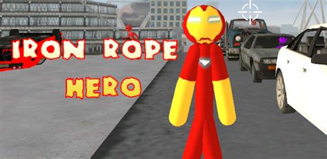 Iron Stickman Rope Hero Gangstar Crime For Pc How To Install On