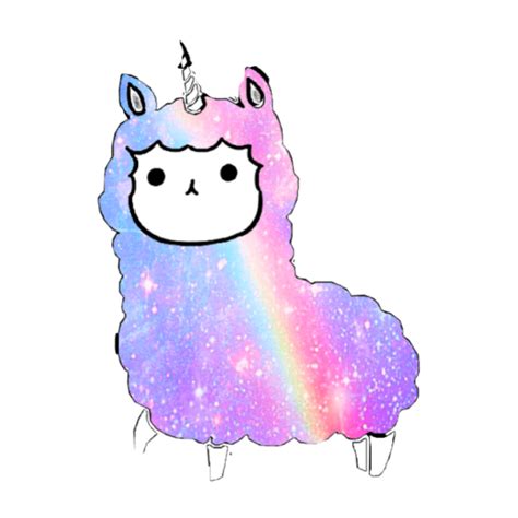 Rainbow Llamas Freetoedit Rainbow Sticker By Justace21