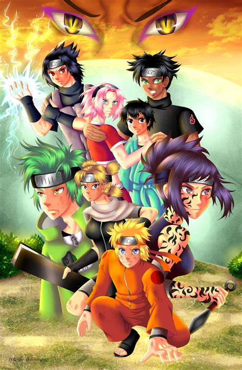 Commission Chunin Exams Cover By Manu Chann On Deviantart