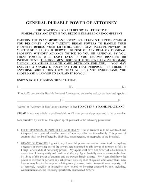South Carolina Durable Power Of Attorney Form 2023 Fill Out And Sign
