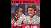 Dinah Washington and Brook Benton - A rockin' good way - YouTube