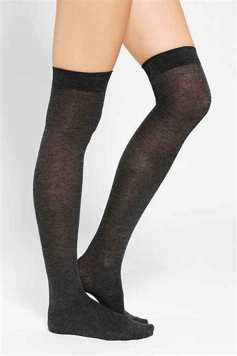 classic thigh high sock urban outfitters