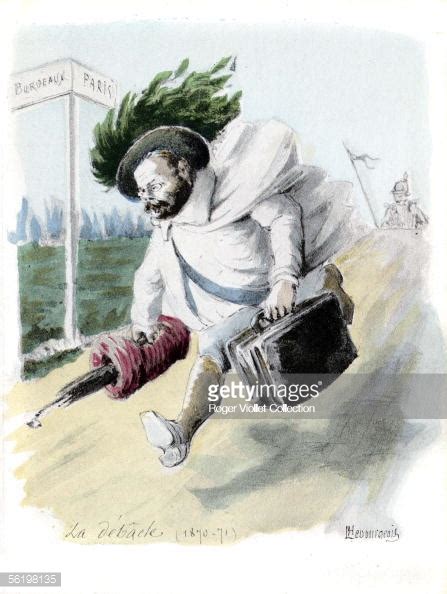 Emile Zola French Writer Caricature Of H Lebourgeois Inspired Of His