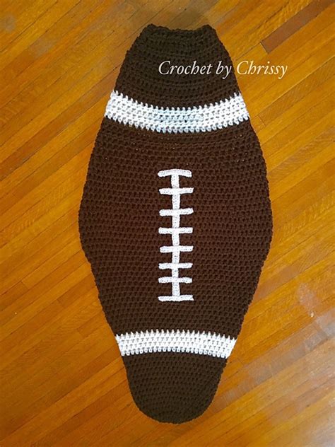 Ravelry Football Blanket Pattern By Crochet By Chrissy