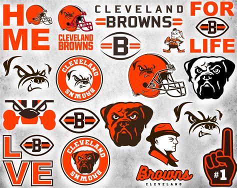 Cleveland Browns Logo Svg Pdf Ai Nfl Logo Svg Sport Svg Football