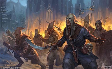 Frostgrave Cultists 2 By Devburmak Fantasy Battle Fantasy Warrior