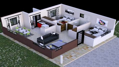 43 Popular Concept Simple Two Bedroom House Plans In Kenya Pdf