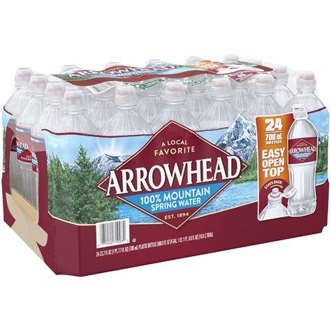Arrowhead 100 Mountain Spring Water 24 237 Fl Oz Bottles