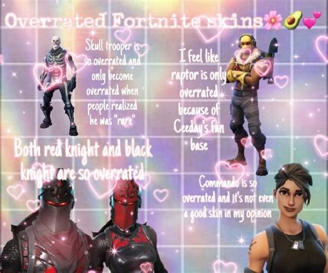 Overrated Fortnite Skins Fortnite Battle Royale Armory Amino